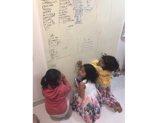WRITE & ERASE VARNISH