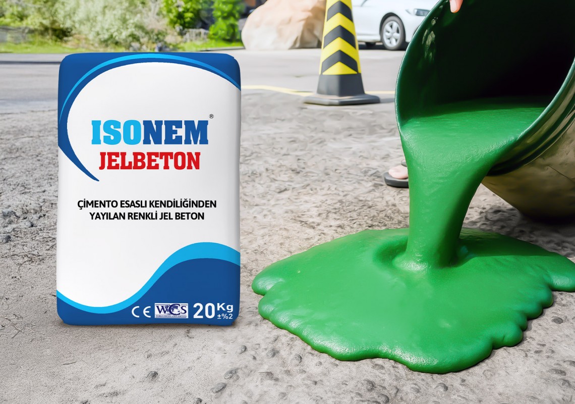 Zeminlerde Yeni Nesil Çözüm İsonem Jel Beton Zeminlerde Yeni Nesil Çözüm İsonem Jel Beton